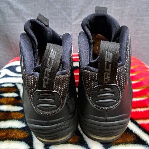 Size 12 Men Nike Total Air Foamposite Max 2011 Black Anthracite 472498-010 FLAW - Picture 5 of 16